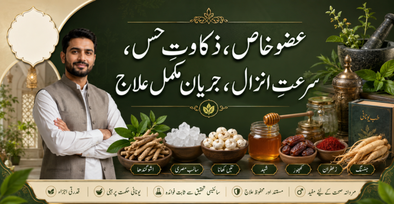 عضوخاص، ذکاوت حس، سرعت انزال، جریان مکمل علاج