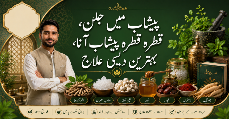 پیشاب میں جلن، قطرہ قطرہ پیشاب آنا بہترین دیسی علاج