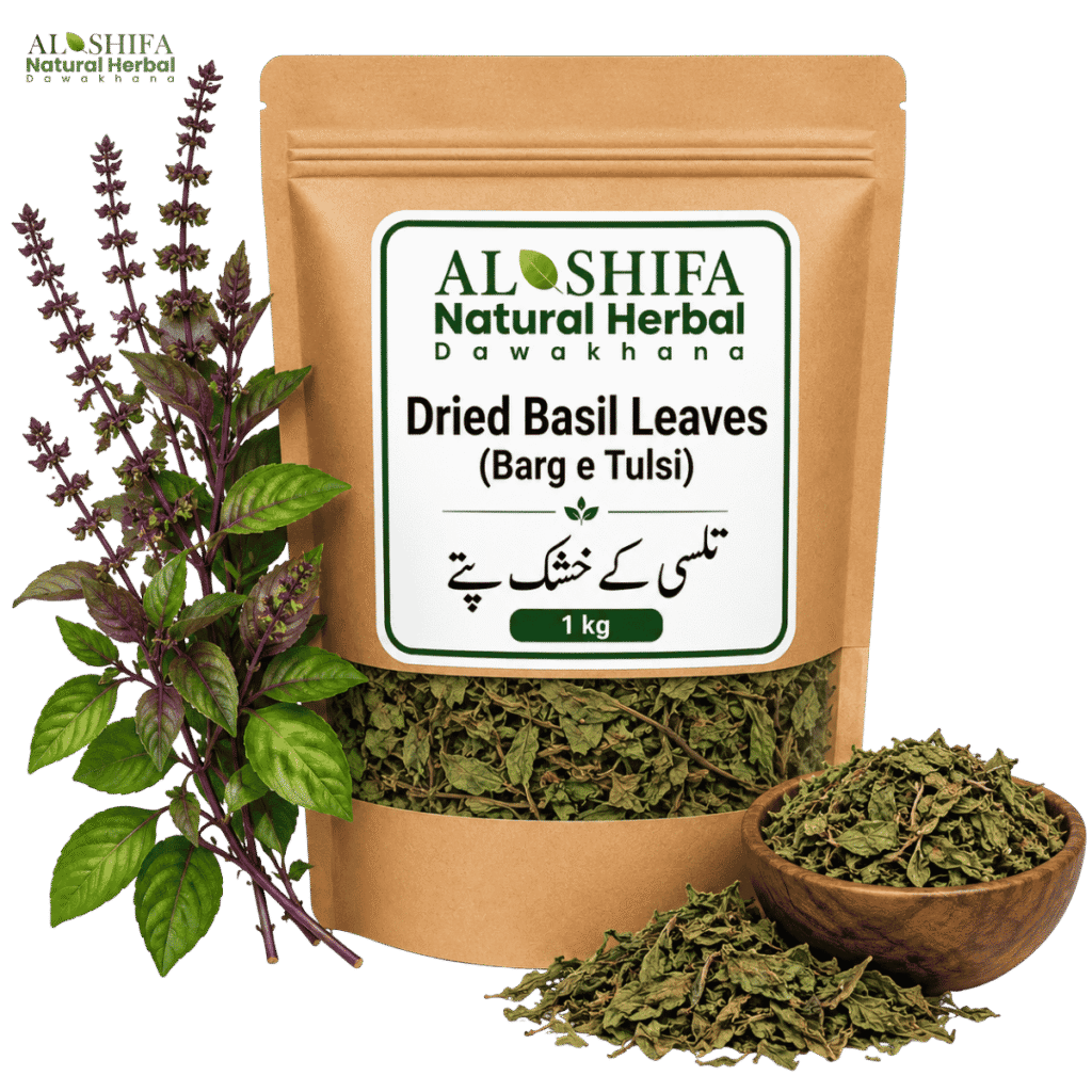 تلسی کے خشک پتے